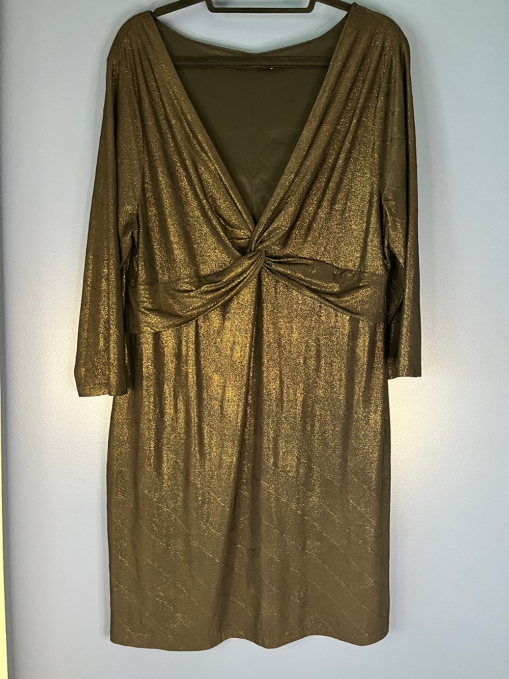 tua-plus brand, 2x dressy sparkle black/gold shimmery dress, great for wedding